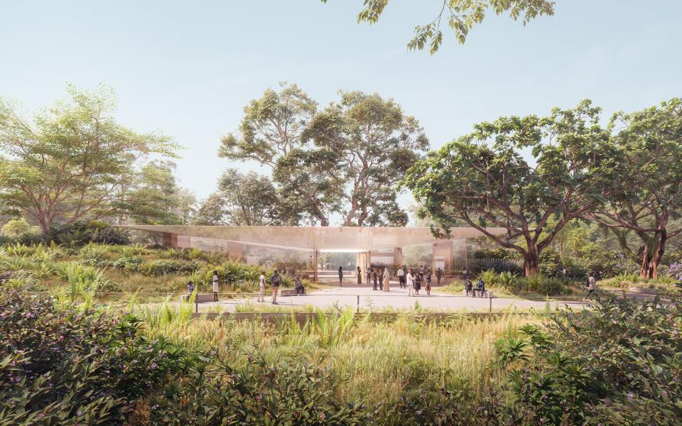 Digital Rendering Visitors Center